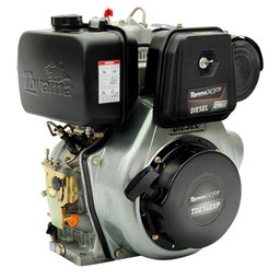 Motor a Diesel TDE140XP Refrigerado a Ar 4T 13.5HP 498CC com Partida Manual