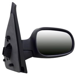 Espelho Retrovisor Externo Controle Elétrico Base Plástico Prime para Pintar Renault Symbol 2009 até 2013 Direito - Passageiro