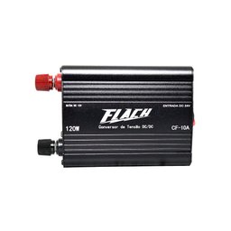 Conversor de Tensão Entrada de 24V para 12V Potência 10A 120W Flach CF-10A