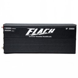 Inversor de Tensão Semi-Senoidal 12V/127V Pico de 3000W e Nominal 1500W Flach IF3000-3