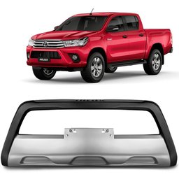 Overbumper Hilux 2016 e 2018 Polipropileno Tgpoli