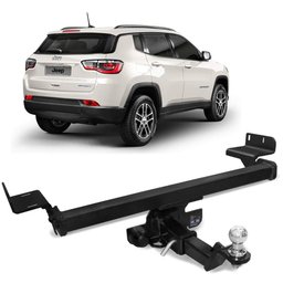 Engate de Reboque Jeep Compass 2017 a 2022 Removível 750kg Keko