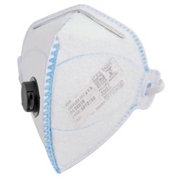 Respirador PFF2 Dobrável Semi-Facial sem Carvão Ativado com Válvula -VONDER-7048220220