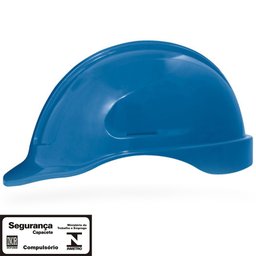 Capacete de Segurança Azul Turtle sem Suporte-STEELFLEX-STF-CPTC10200