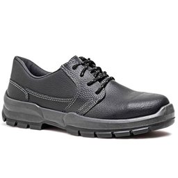 Sapato de Segurança Preto com Cadarço e Bico de Aço Nº 43-FUJIWARA-4065SNFS2400FX43