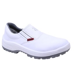 Sapato de Segurança 2501B Branco com Elástico Nº44 