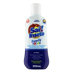 Repelente Sai Inseto Loção Hidratante Family Kids 4hrs 200ml