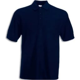 Camisa Polo Piquet Azul Marinho M