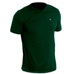 Camiseta Antiviral Masculina Manga Curta Verde Tamanho GG