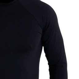 Camiseta Antiviral Masculina Manga Longa Preta Tamanho M CHROMALIQUIDO-CLOCAMI002PA-M-PRETO - Imagem 3