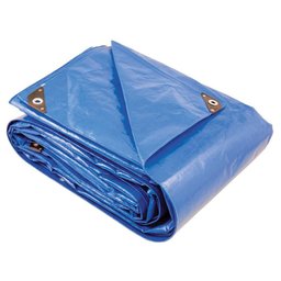 Lona Reforçada de Polietileno Azul 12m x 6m 