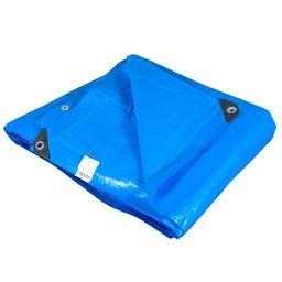 Lona Reforçada de Polietileno Azul 11m x 4m