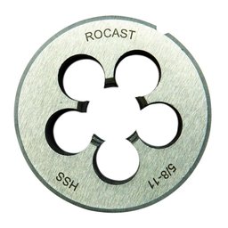 Cossinete Manual Aço Rápido (HSS) Rosca Unificada Grossa UNC 3/4"-10 FPP Ref. 223 B Rocast 13,0049