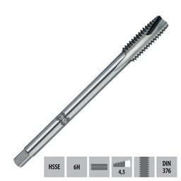 Macho Para Máquina HSSE M7,0 X 1,0 POT 260/1 - DIN 376 - OSG-614460