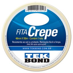 Fita Crepe 48mm x 50m-TEKBOND-21111048500