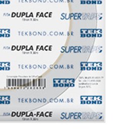 Fita Dupla Face Papel 19mm x 30m - TEKBOND-21141019300