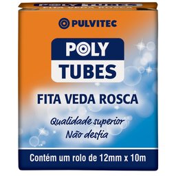 Fita Veda Rosca Polytubes 12mm x 10m