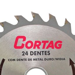 Lâmina de Serra Circular 110mm 24 Dentes - CORTAG-60864