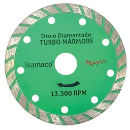 Disco Diamantado Rayo Mármore 4 3/8 Pol.