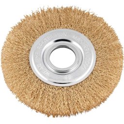 Escova circular 6 Pol. x 1/2 Pol. (152 mm x 12,7 mm)  com bucha de redução VONDER