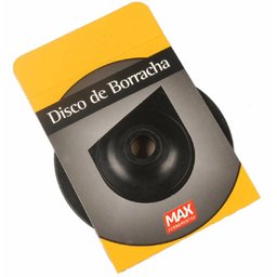 Disco de Borracha 5” – 14670 MAX FERRAMENTAS