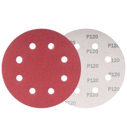 Disco de Lixa com 180mm Grão 120 para Lixadeira LPV 750 com 10 Peças-VONDER-1258180120