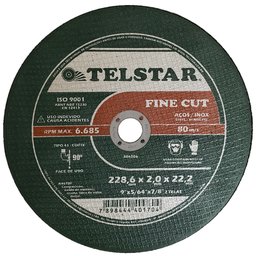 Disco de Corte Fine Cut 9 x 5/64 x 7/8Pol.