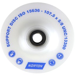 Suporte de Nylon 115mm x 5/8 Pol. para Discos de Fibra-NORTON-5539545150