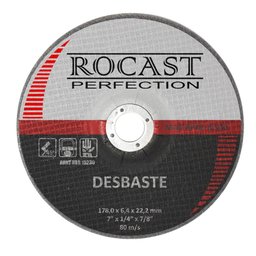 Disco de Desbaste 4,1/2" x 1/4" x 7/8" Ref. Desbaste Rocast 123,0001