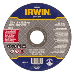 Disco de Corte Metal 7” x 3,2mm x 7/8” - IW401702 IRWIN