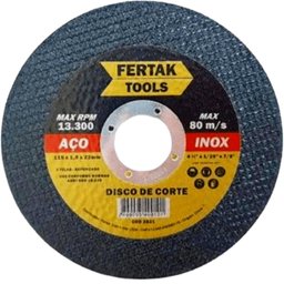 Disco De Corte Para Inox 115 X 1,2 – 2821F Fertak