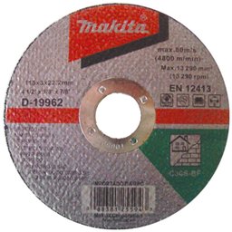 Disco de Corte Palven 4.1/2Pol. com 10 Unidades-MAKITA-D-19962-10