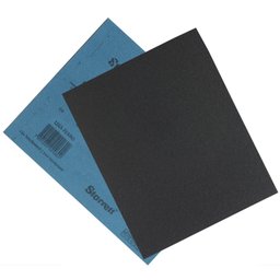 25 Folhas de Lixa 225x275mm Grão 80 para Metal