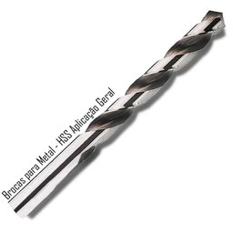 Broca Para Metal - Hss Para Aplicação Geral - Med. 0,8 X 32,0mm