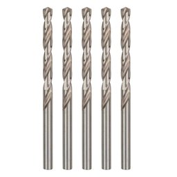 5 Brocas em Aço Rápido HSS-G 7/16 Pol. para Metal