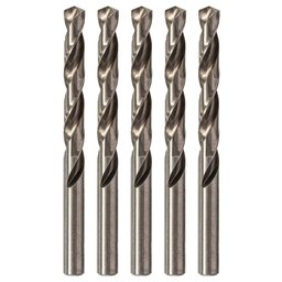 5 Brocas Aço Rápido HSS-G 15/32 Pol. para Metal