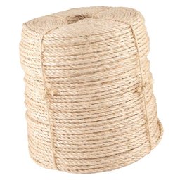 Rolo de Corda Sisal 6mm x 440m