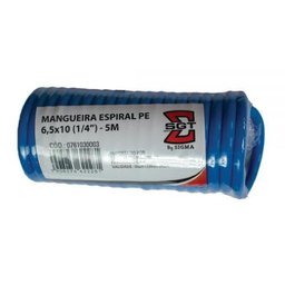 MANGUEIRA ESPIRAL PE 6,5 X10 1/4 5M - 0761030003 - SIGMA TOOLS