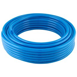 Tubo PU 8 x 12mm Azul Rolo com 25M