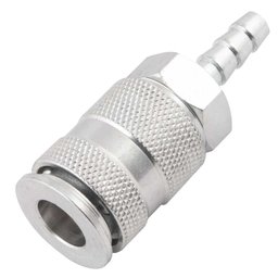 Engate rápido com espigão 1/4", cartela com 1 peça, 