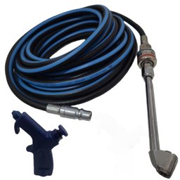 Mangueira Compressor Caminhoneiro 10 Mts Com Bico Assoprador A&T WASH-619085