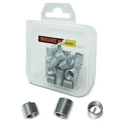 Insertos Postiços Aço Inox 1,5mm x M6 com 25 Peças