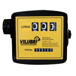 Medidor Mecânico 20 - 120 l/min com 3 Dígitos para Óleo Diesel-VILUBRI-1246