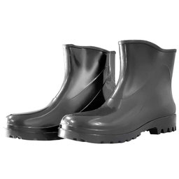 Bota Impermeável de PVC Acqua Flex com Cano Extra Curto Preto Nr. 34