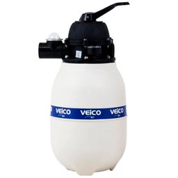 Filtro V-20 com Válvula 6 Vias para Piscina até 19.000 Litros