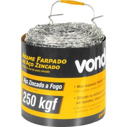 Arame Farpado 250 Kgf 250 M  -VONDER-3174250250