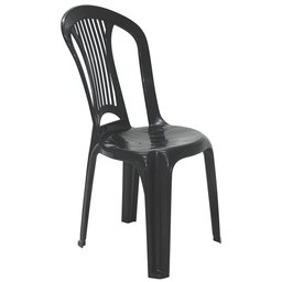 Cadeira Bistrô Tramontina Atlântida em Polipropileno Preta -TRAMONTINA-92013009