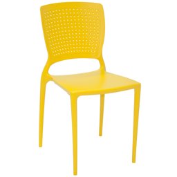 Cadeira Safira em Polipropileno e Fibra de Vidro Amarelo-TRAMONTINA-92048000