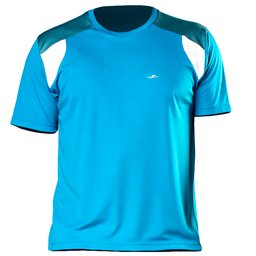  Camiseta Lazer P Masculina em Malha Dry com Gola Careca Petróleo 