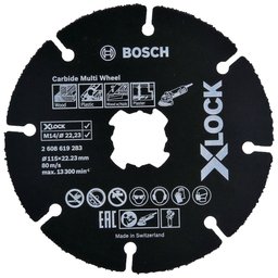 Disco de Corte X-LOCK Carbide Multi-Wheel 115mm